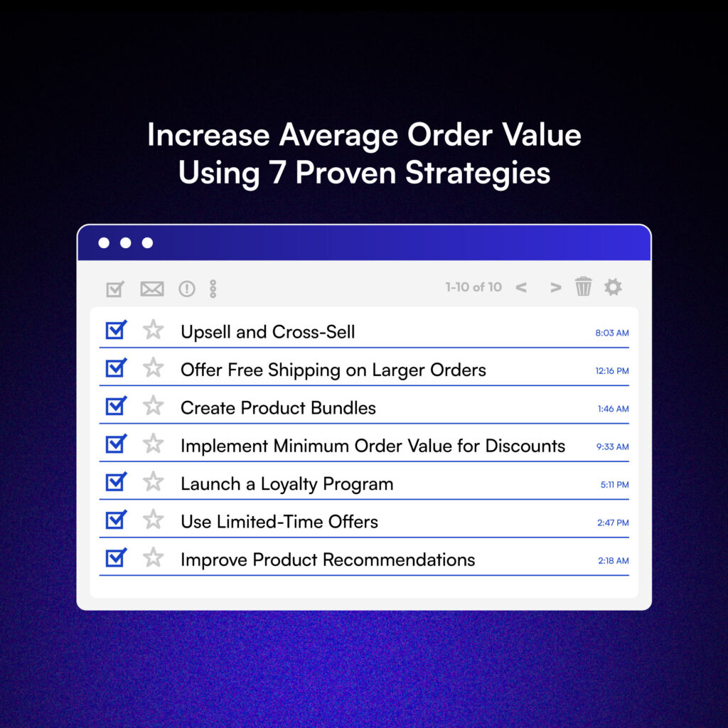 How to Increase Average Order Value: 7 Proven Strategies