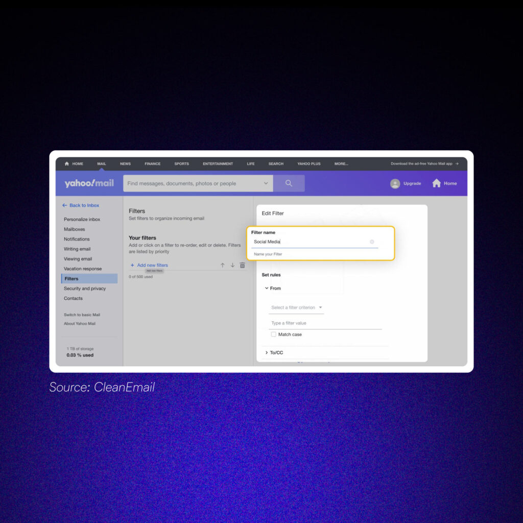 How to Whitelist an Email in Yahoo Mail.