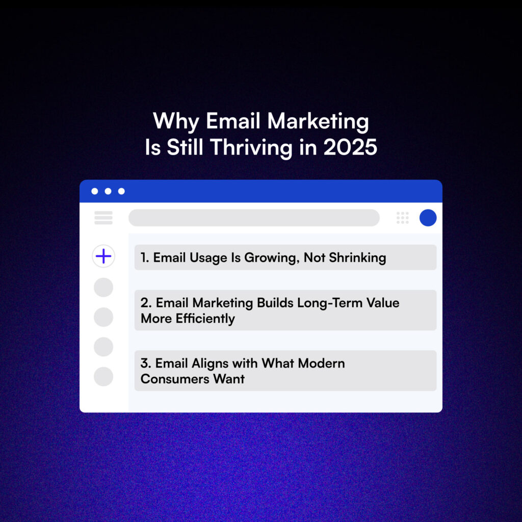 Smart email strategy blueprint with four pillars